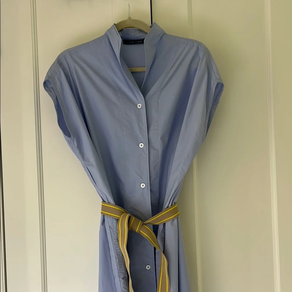 Sofie D'Hoore Blue Dress size 38 - Picture 6 of 8